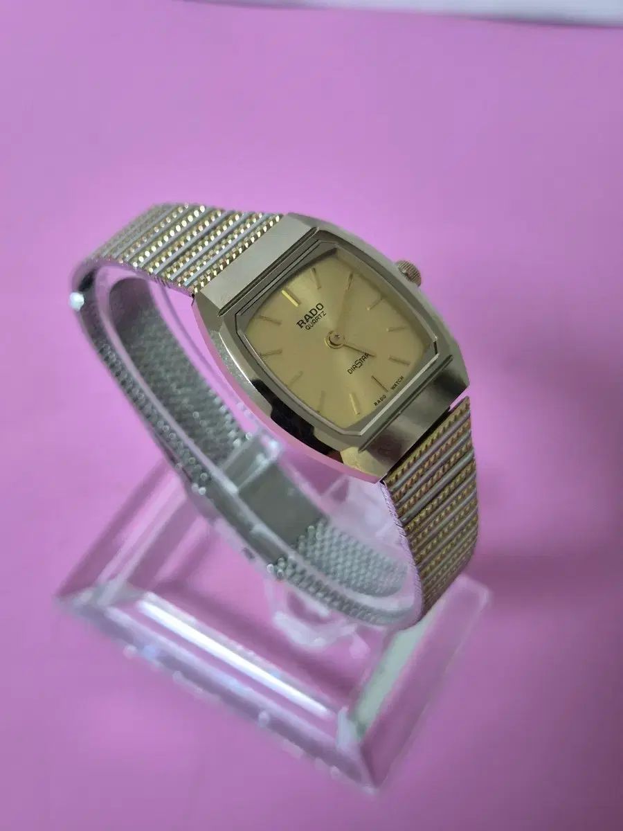 ラドー ダイヤスター タングステン レディース コンビメタル ウォッチ SWISS