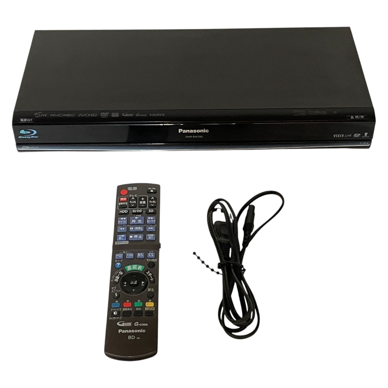 △ パナソニック Panasonic 2チューナー ブルーレイレコーダー DMR