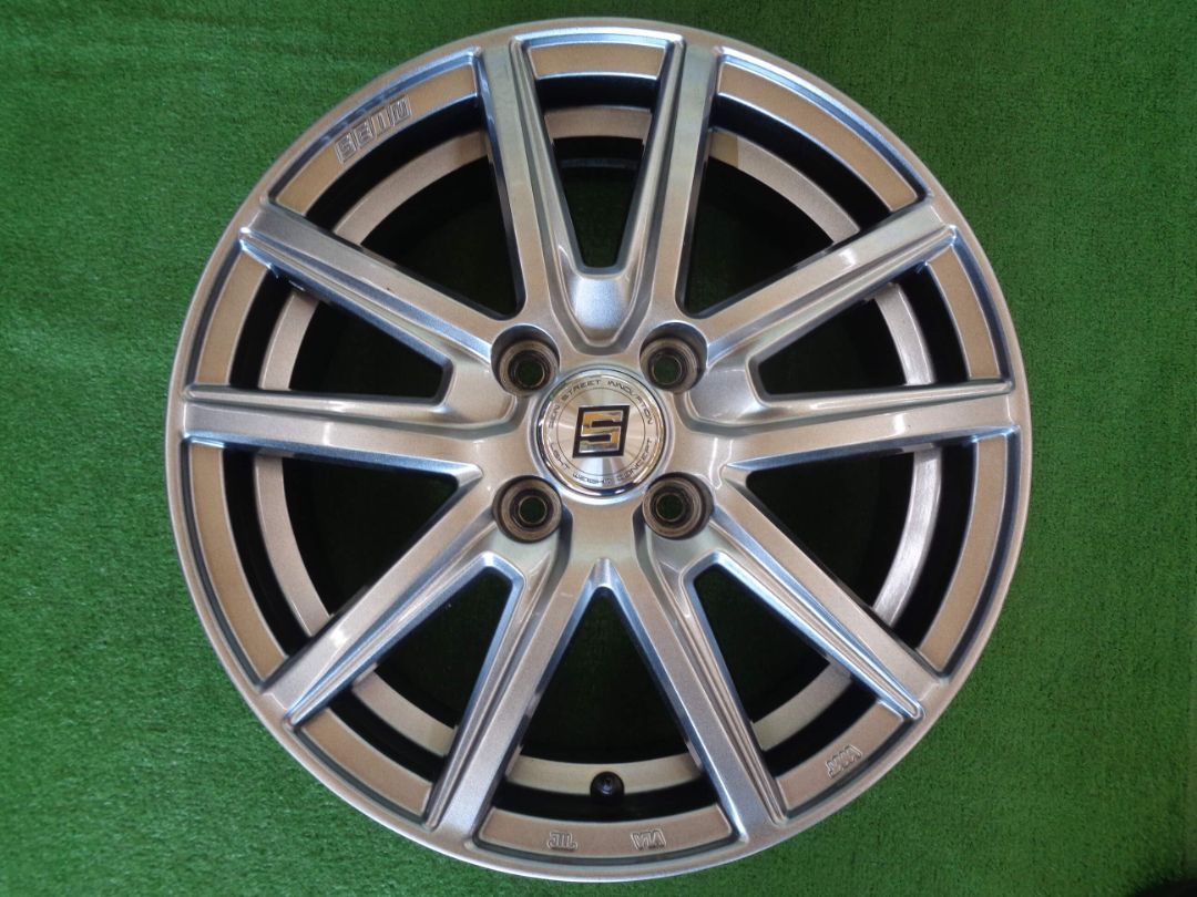  15インチ ホイール 5 J 15 4 H 100 43 ザインSS 4本セット アクア フィット MAZDA 2 神奈川県 atsugiM 3 15インチ ホイール