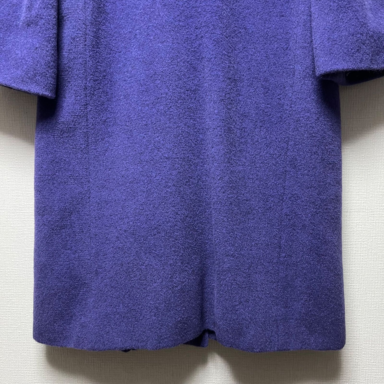 FENDI フェンディ アルパカウール ダブルブレスト トリムチェスター