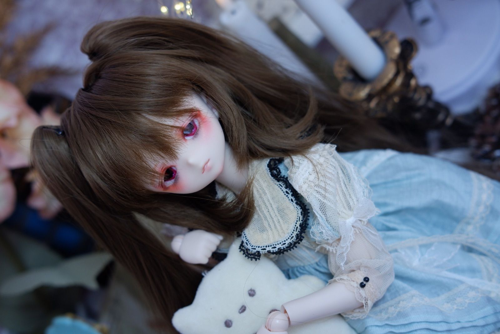 imomodoll 1/4 Cream肌 Corvusカスタムヘッド＋デカールアイ - メルカリ