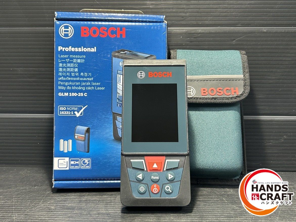 BOSCH ボッシュ レーザー距離計 GLM 100 25 C 未校正