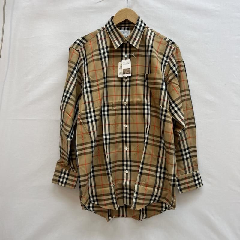 BURBERRYS バーバリー オールドバーバリー 90's シャドーホース バーバリー 90s シャドーホース ノバチェック 長袖シャツ デッド