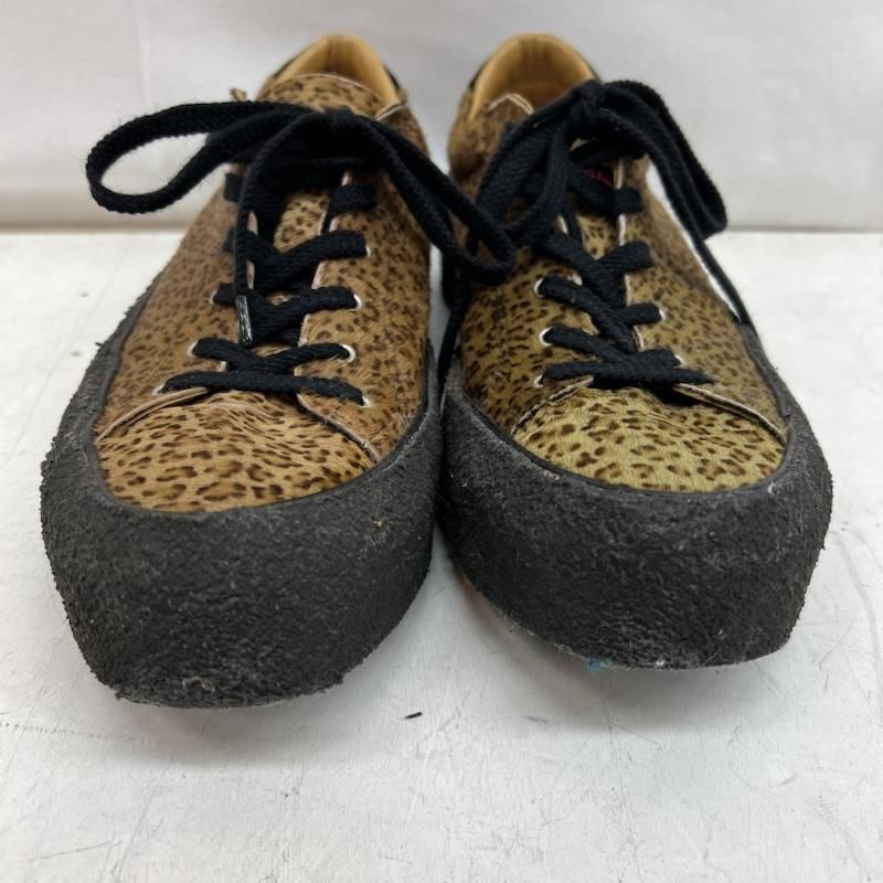 ジョージコックス レオパード ハラコ レザー ラバーソール シューズ