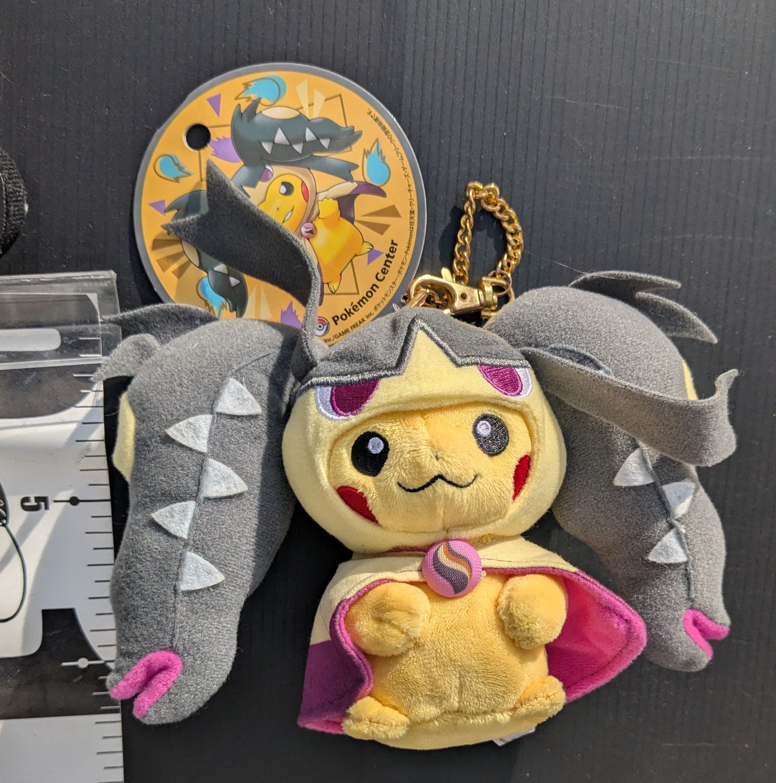 メガクチートのポンチョを着たピカチュウ #クチート #ピカチュウ