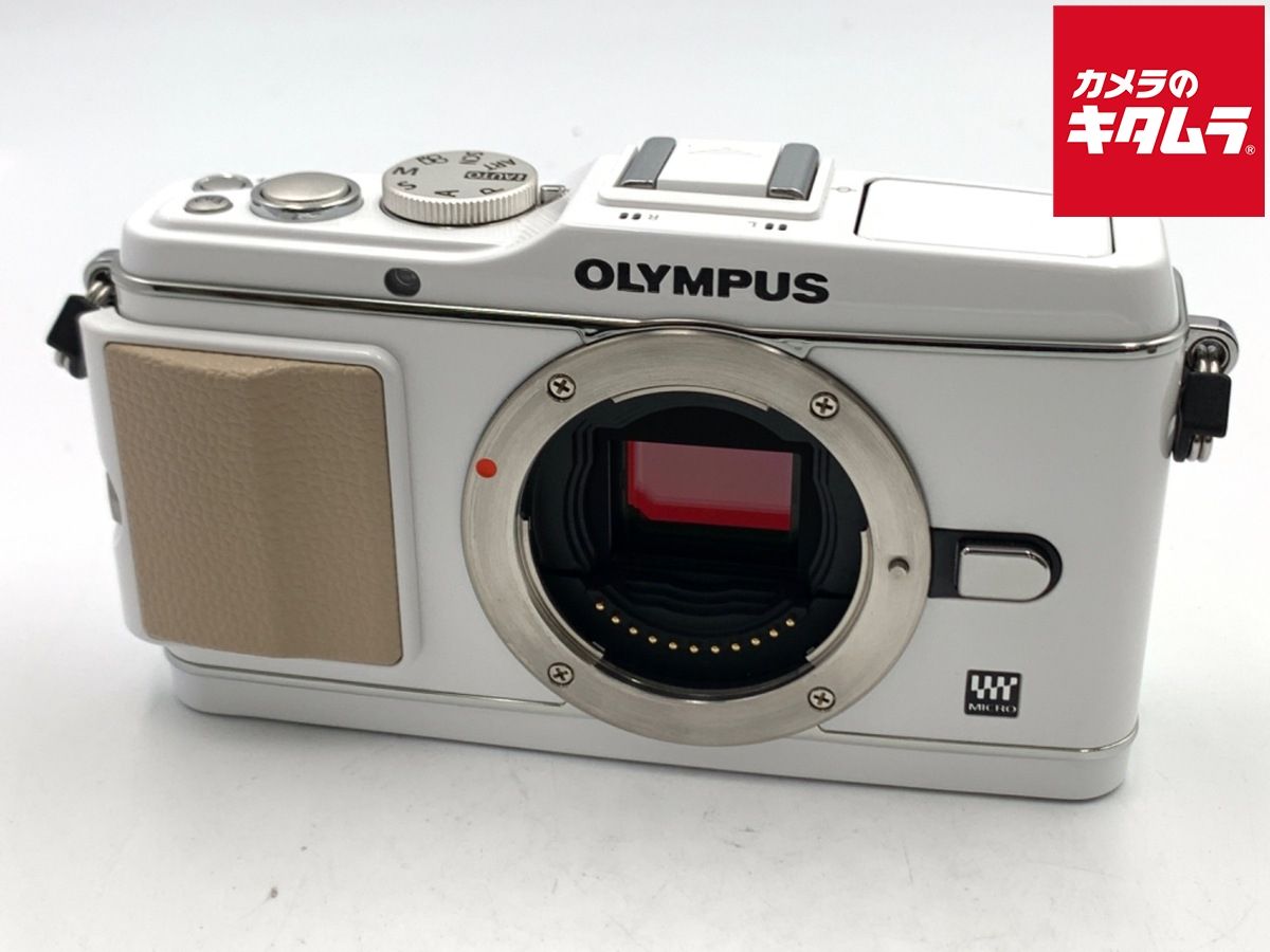 中古】 【難あり品】 オリンパス PEN E-P3 ボディ ホワイト - メルカリ