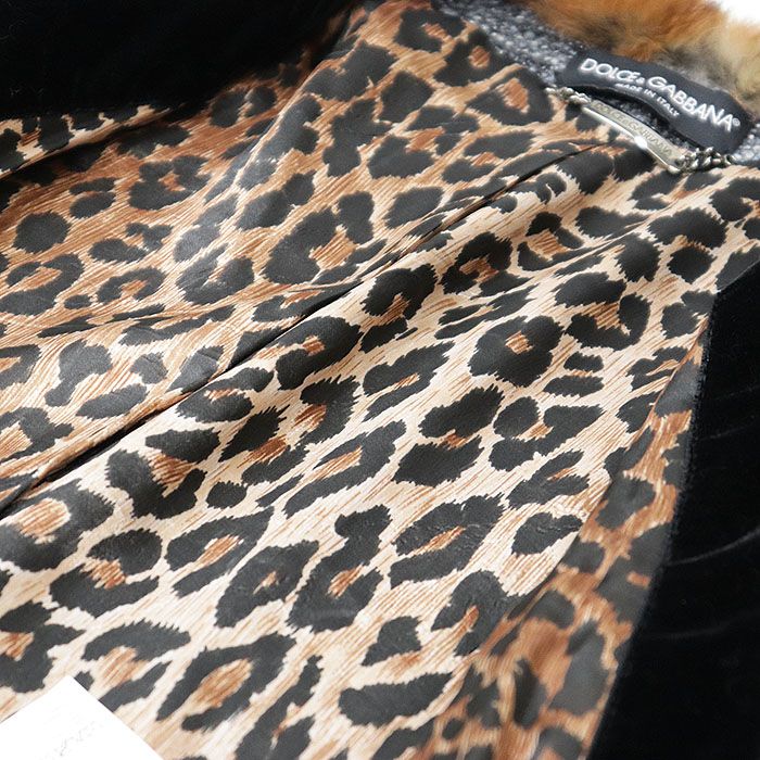 極美品】DOLCE&GABBANA ドルチェアンドガッバーナ ロングコート