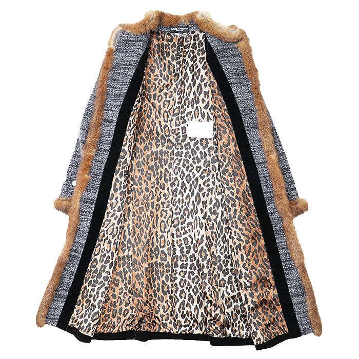 極美品】DOLCE&GABBANA ドルチェアンドガッバーナ ロングコート