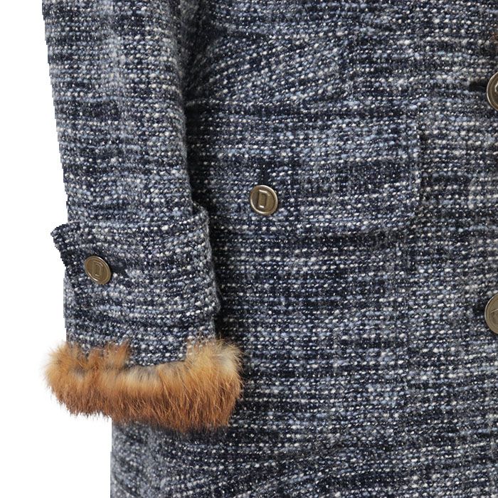 極美品】DOLCE&GABBANA ドルチェアンドガッバーナ ロングコート