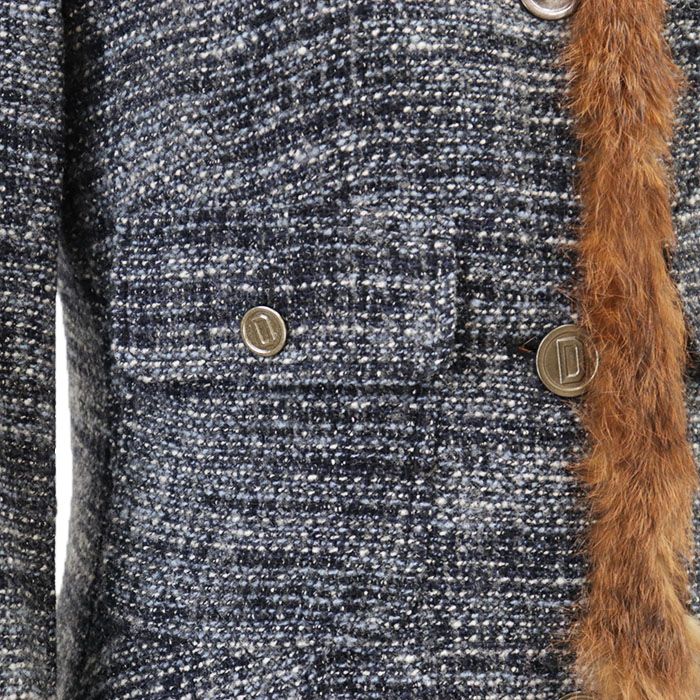 極美品】DOLCE&GABBANA ドルチェアンドガッバーナ ロングコート