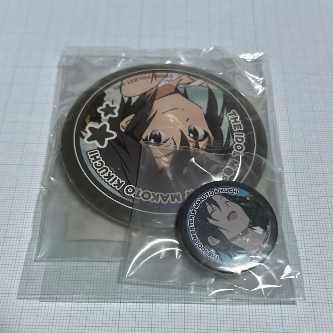 アイドルマスター 菊地真 缶バッジ プロデューサーくじ - メルカリ