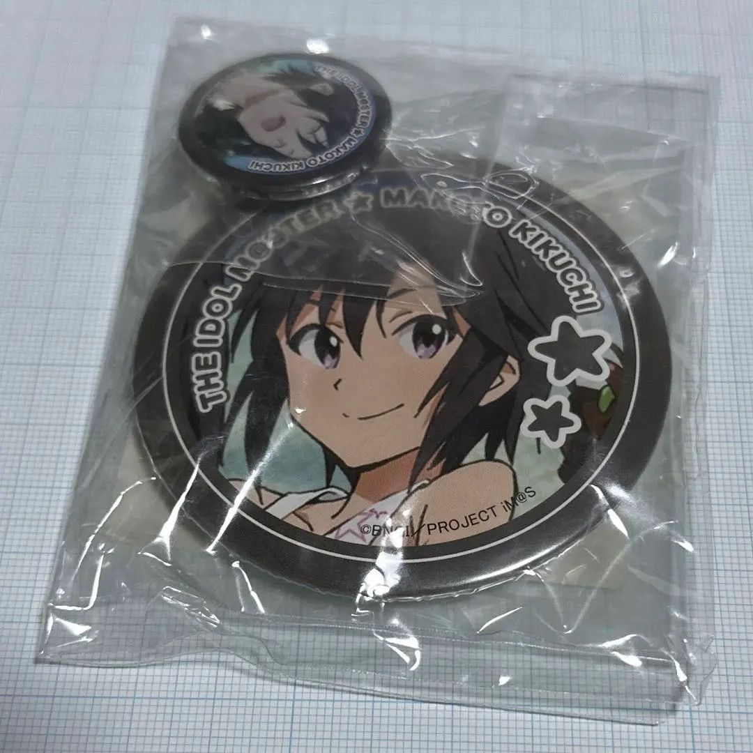 アイドルマスター 菊地真 缶バッジ プロデューサーくじ - メルカリ