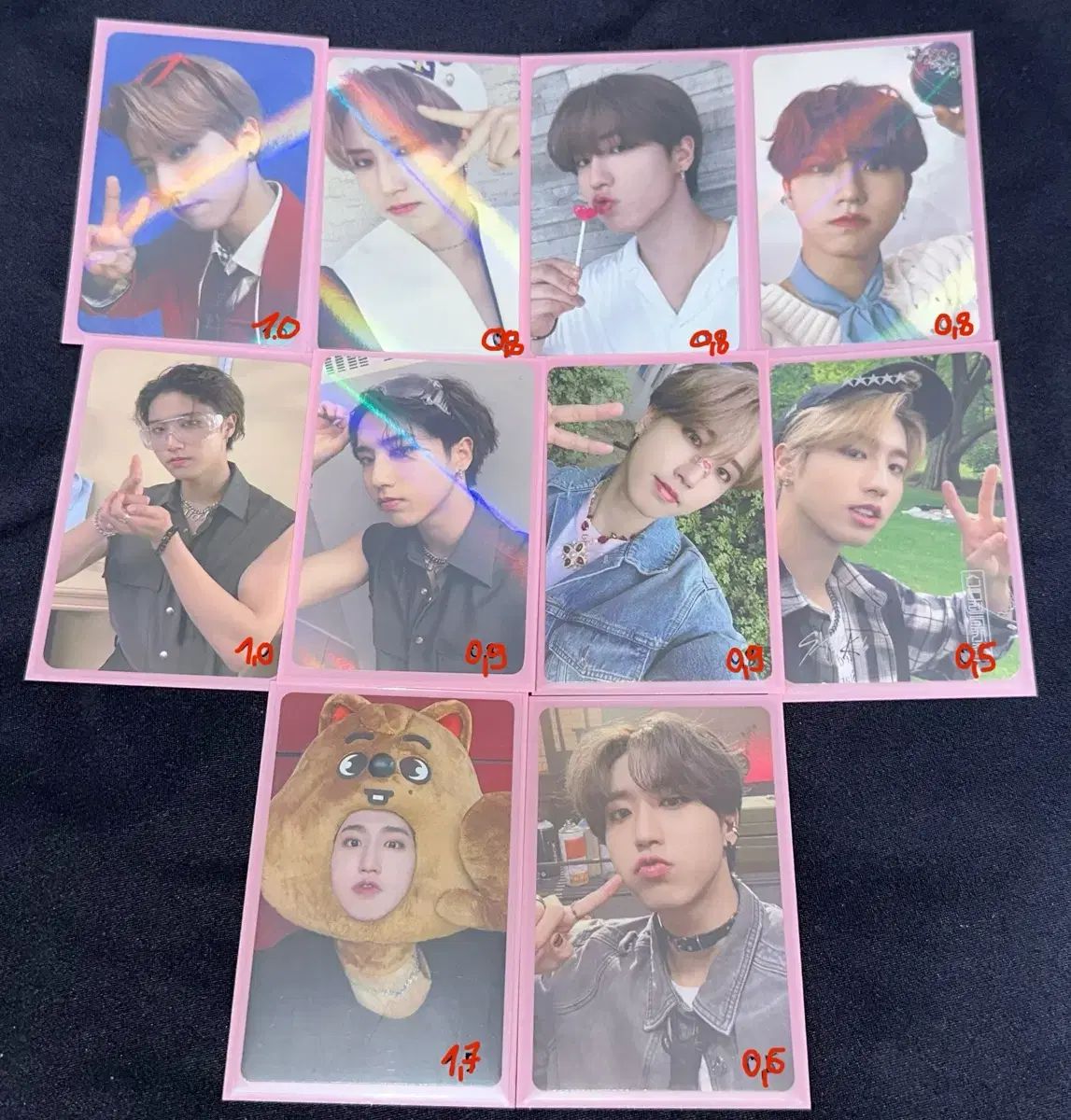 stray kids ハン　トレカ StrayKids スキズ MAXIDENT 韓服 サノク フィリックス トレカ