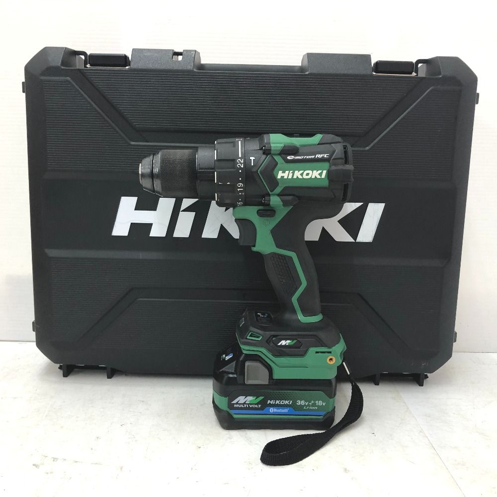 HiKOKI ハイコーキ マルチボルト36 V コードレス振動ドライバドリル ケース 充電器 新型Bluetoothバッテリ セット DV 36 DC 2 XPSZ