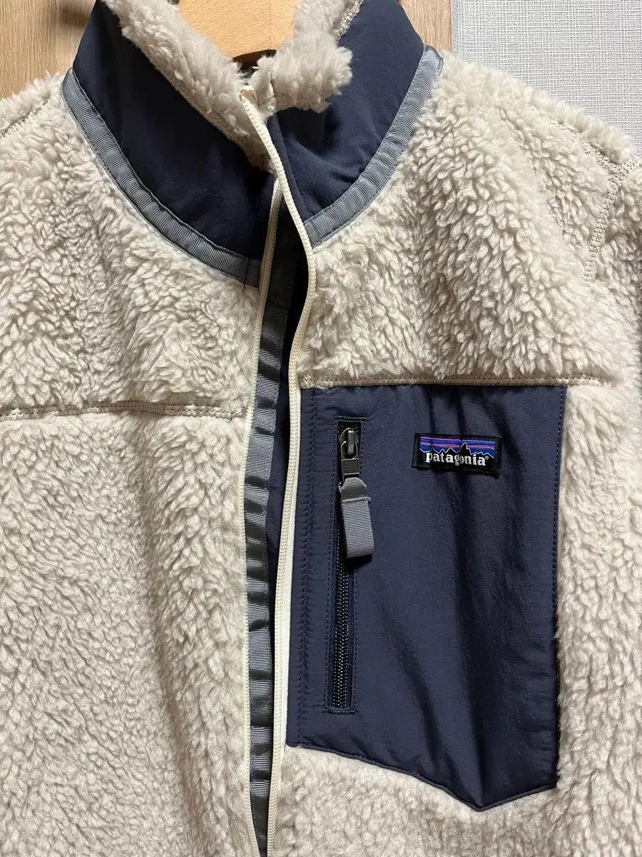 パタゴニア レトロ パイル フリース スモールダブル ブルー M ウィメンズ