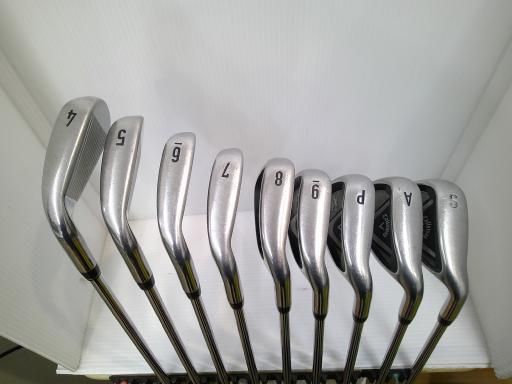 キャロウェイ X 2 HOT 8 S アイアンセット IR NS PRO 950 GH フレックスR メンズ 男性用 右利き 右用 Cランク ゴルフクラブ