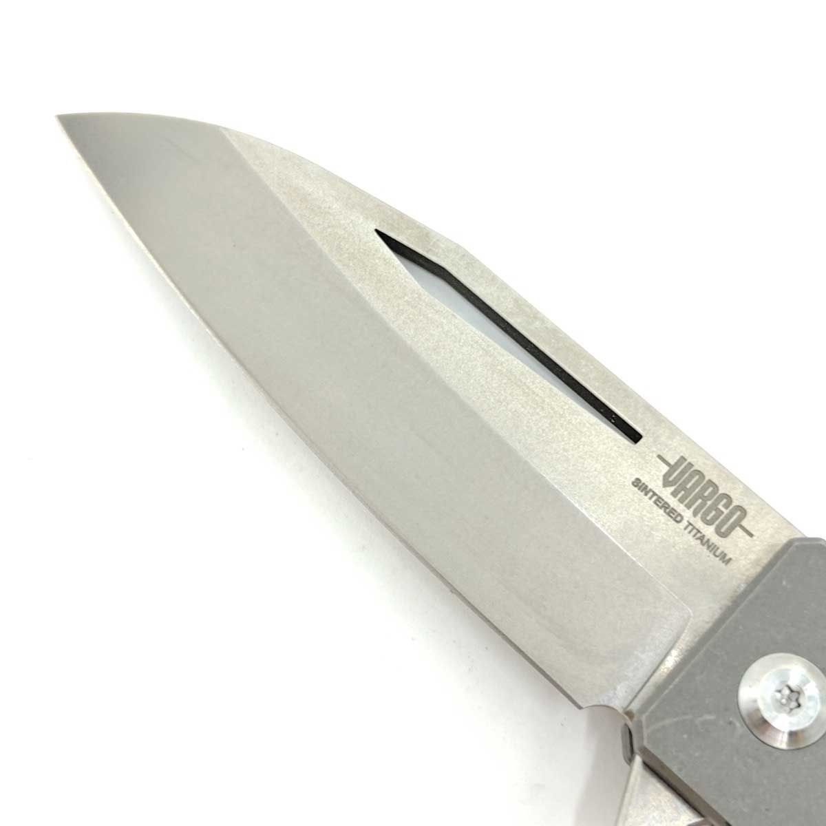 バーゴ VARGO ソバタ398 SOBATA シンタードチタニウムナイフ アウトドア