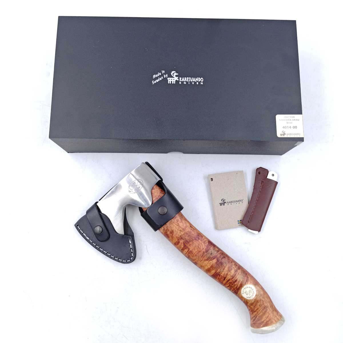 カレスアンドニーベン Karesuando Kniven Stuorra Aksu ビッグアックスハチェット 4014 全長11 5インチ 斧 アウトドア