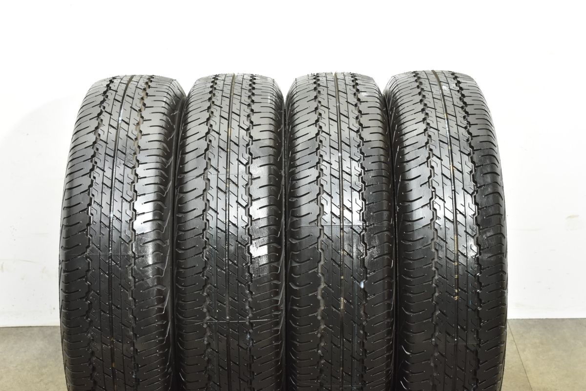 製 新車外し ダンロップ グラントレック AT 20 195 80 R 15 4本セット ジムニーシエラ ジムニーノマド バリ溝 イボ付きサマータイヤ