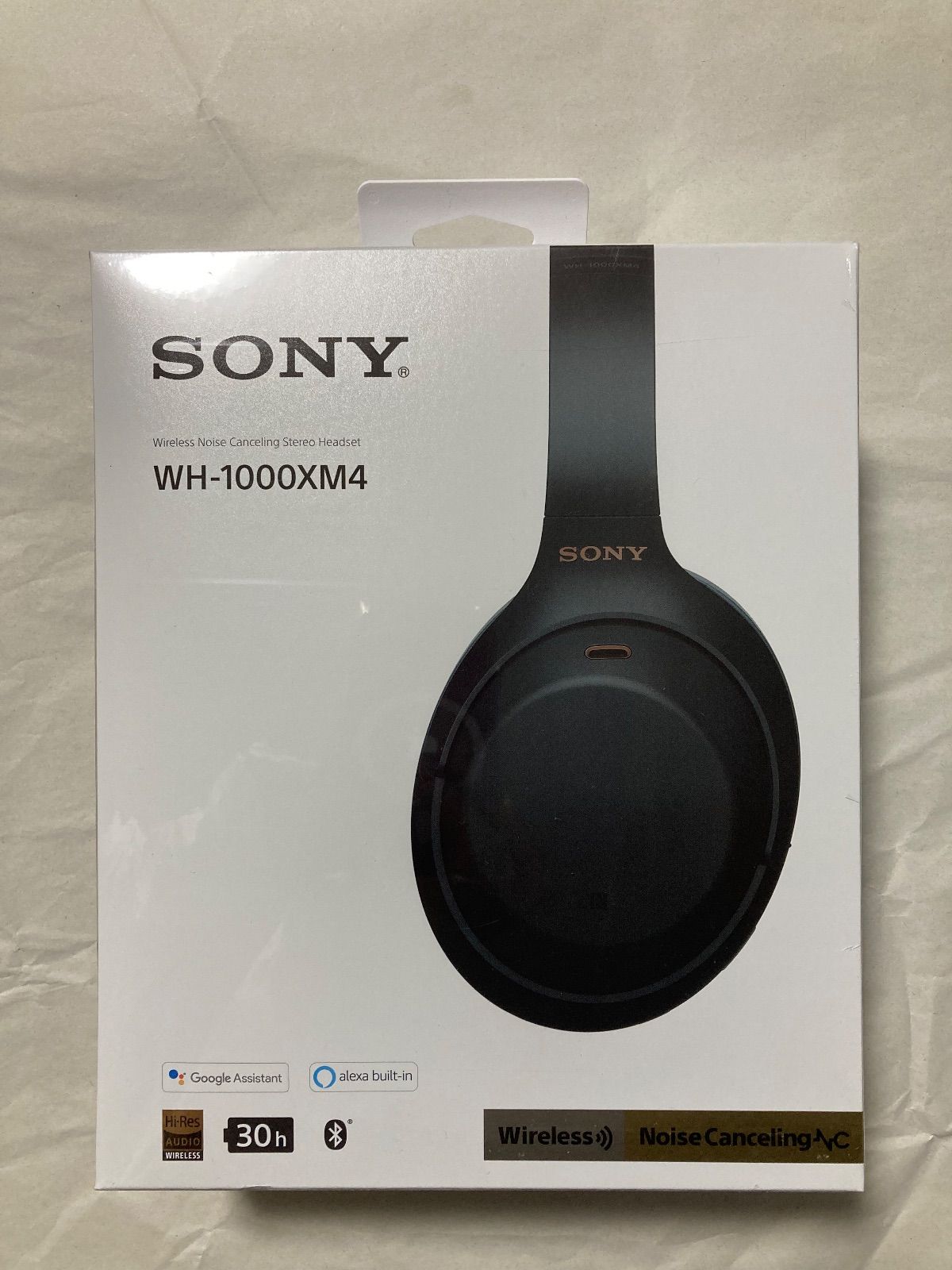 SONY WH-1000 XM 4 ブラック ノイズキャンセリング ワイヤレスヘッドホン
