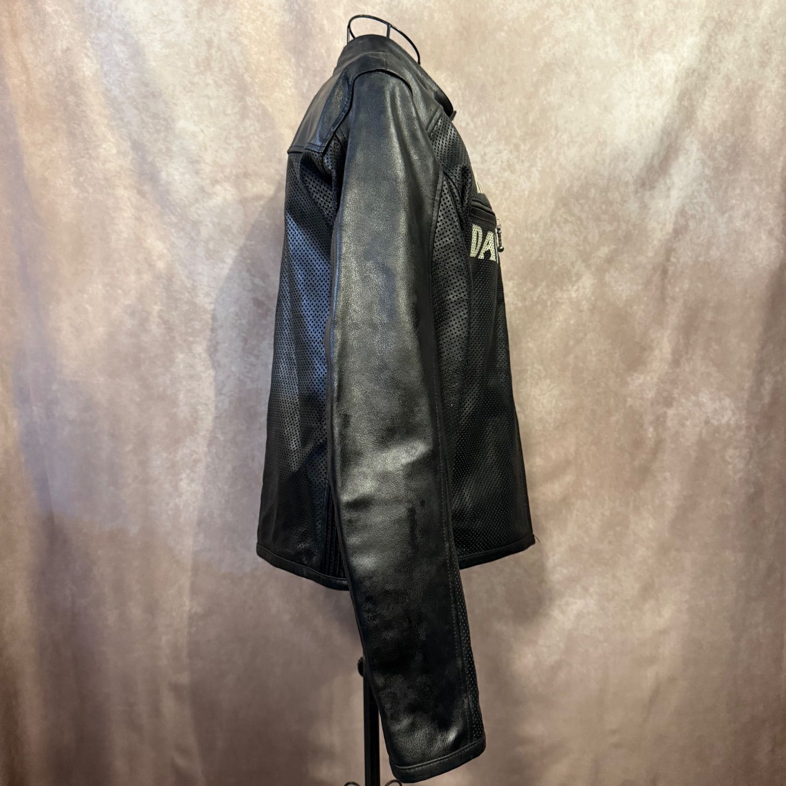 HARLEY DAVIDSON ハーレーダビッドソン パンチングレザージャケット L