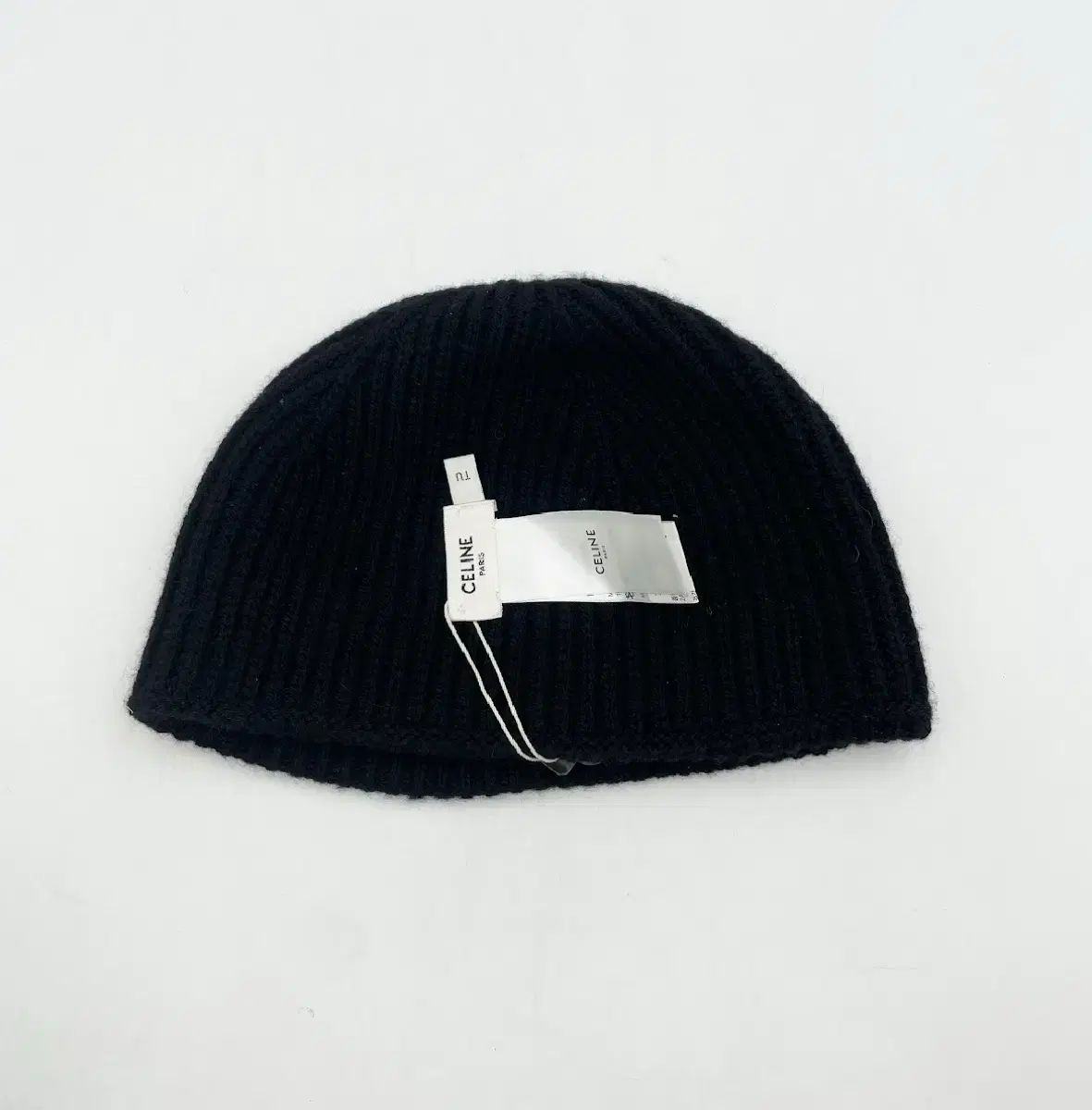 Celine セリーヌ ブラック ニット ビーニー - メルカリ