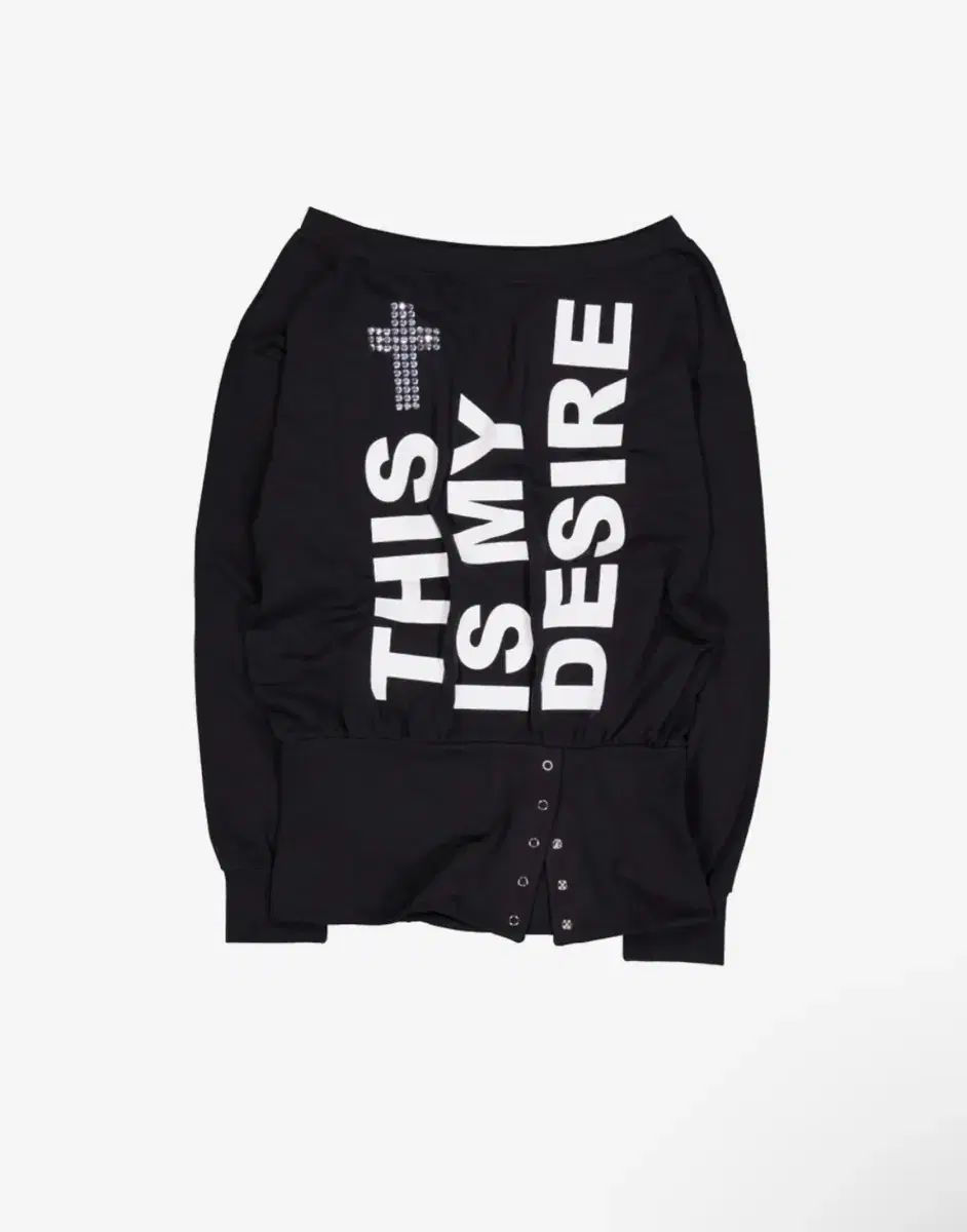 セットアップエクス BOLD LETTERING LOOSE TOP 【公式通販】