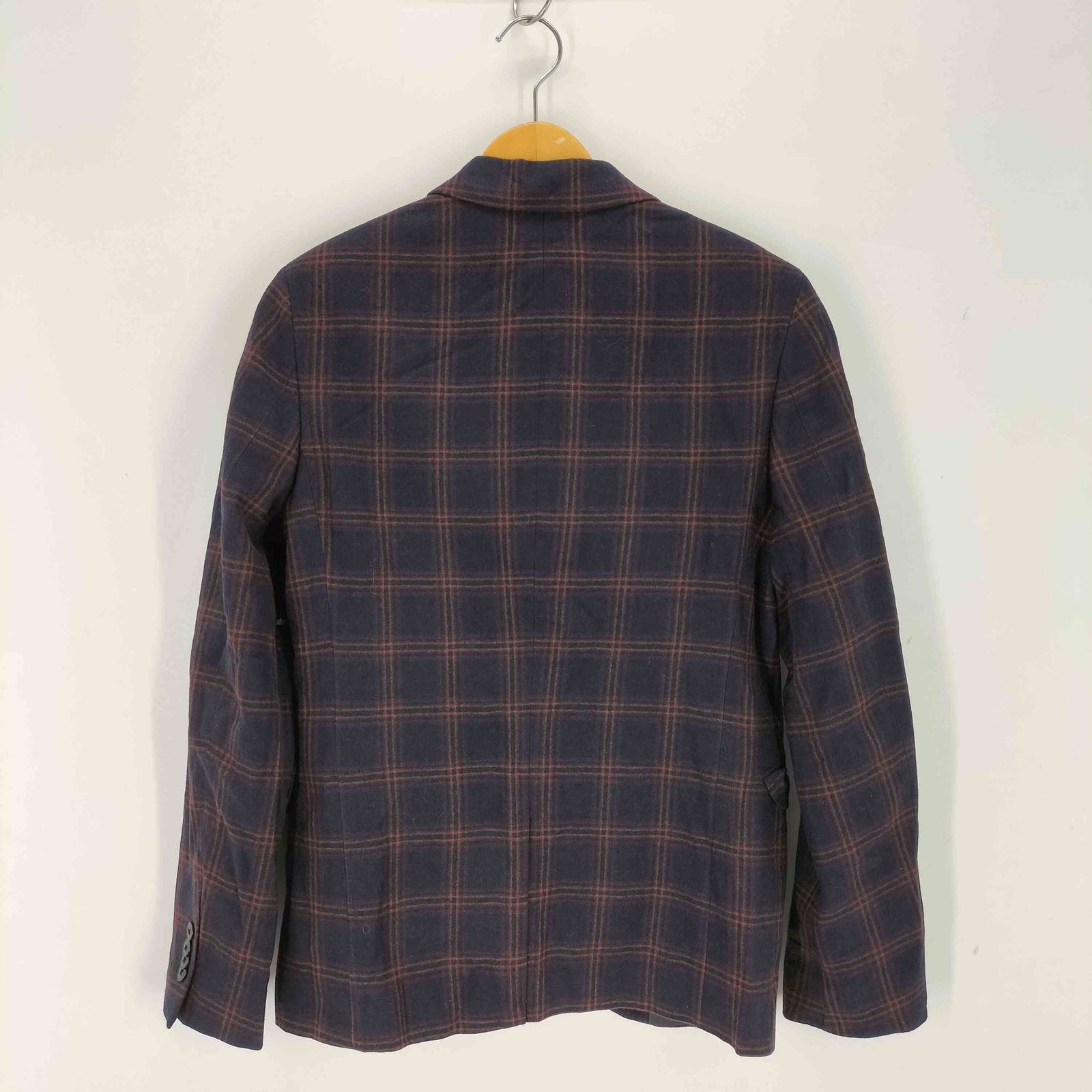 アニエスベーオム Agnes b.homme 2Bチェックウールテーラード