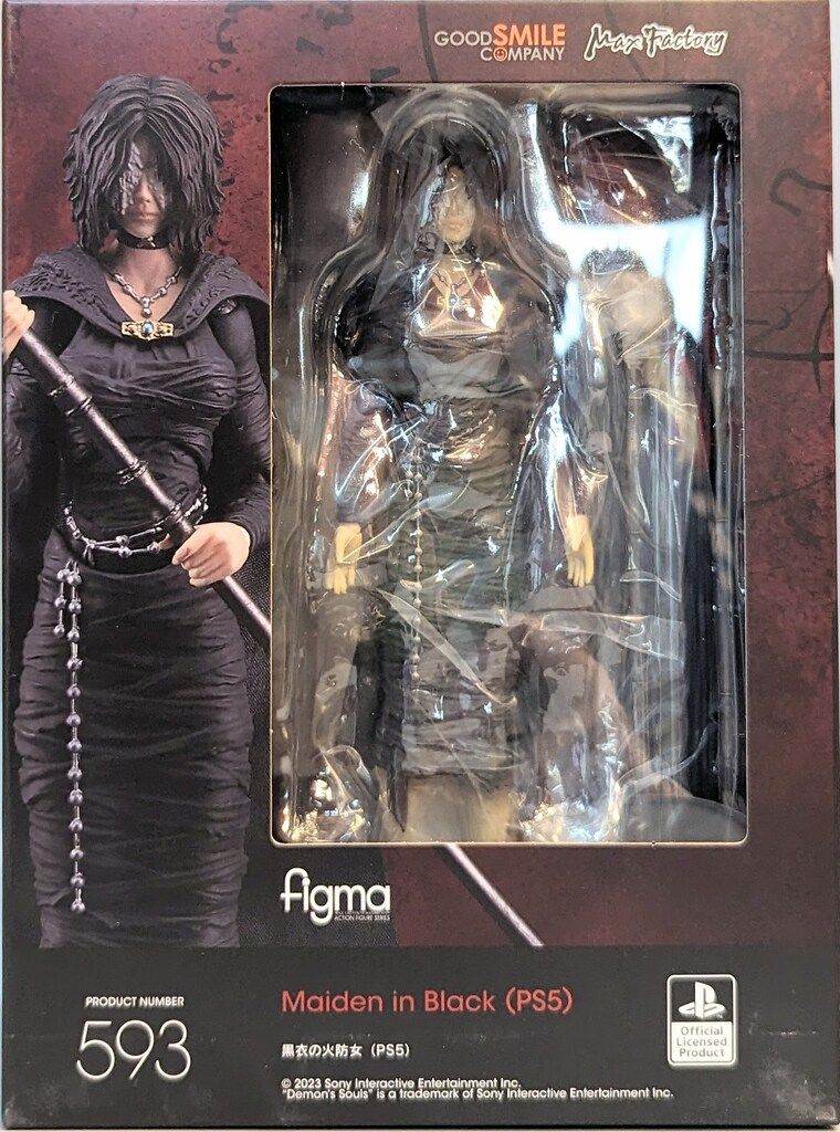 GOOD SMILE COMPANY figma Demon`s Souls 黒衣の火防女 593 - メルカリ