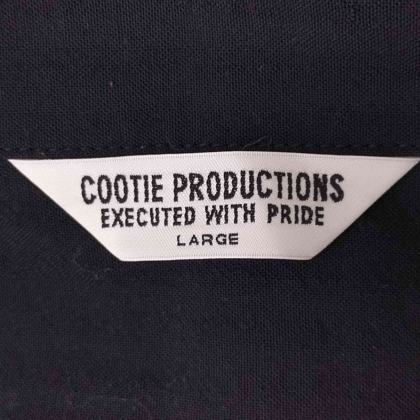 クーティー COOTIE T/W Sucker Open Collar L/S Shirt メンズ JPN：L