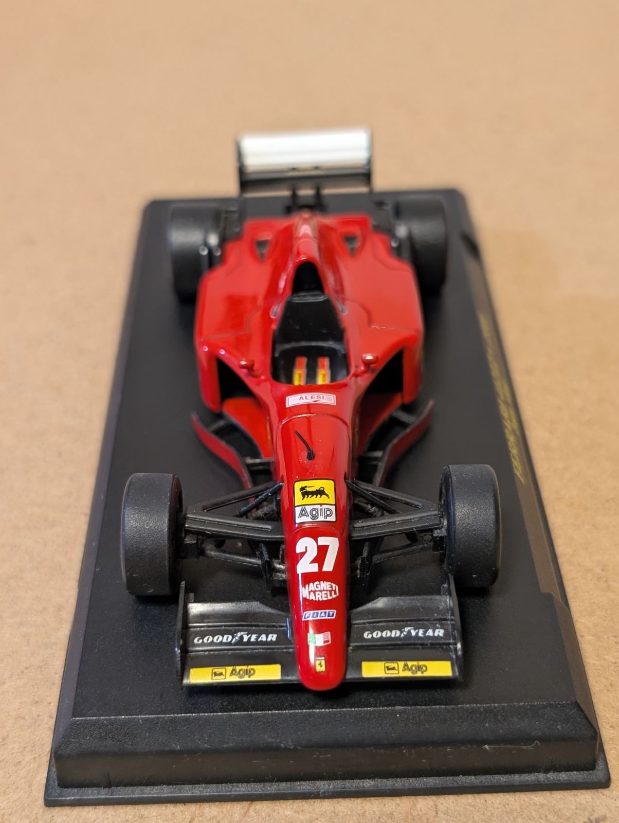 1/43フェラーリ412T2 ジャン・アレジ アシェットフェラーリF1ミニカー