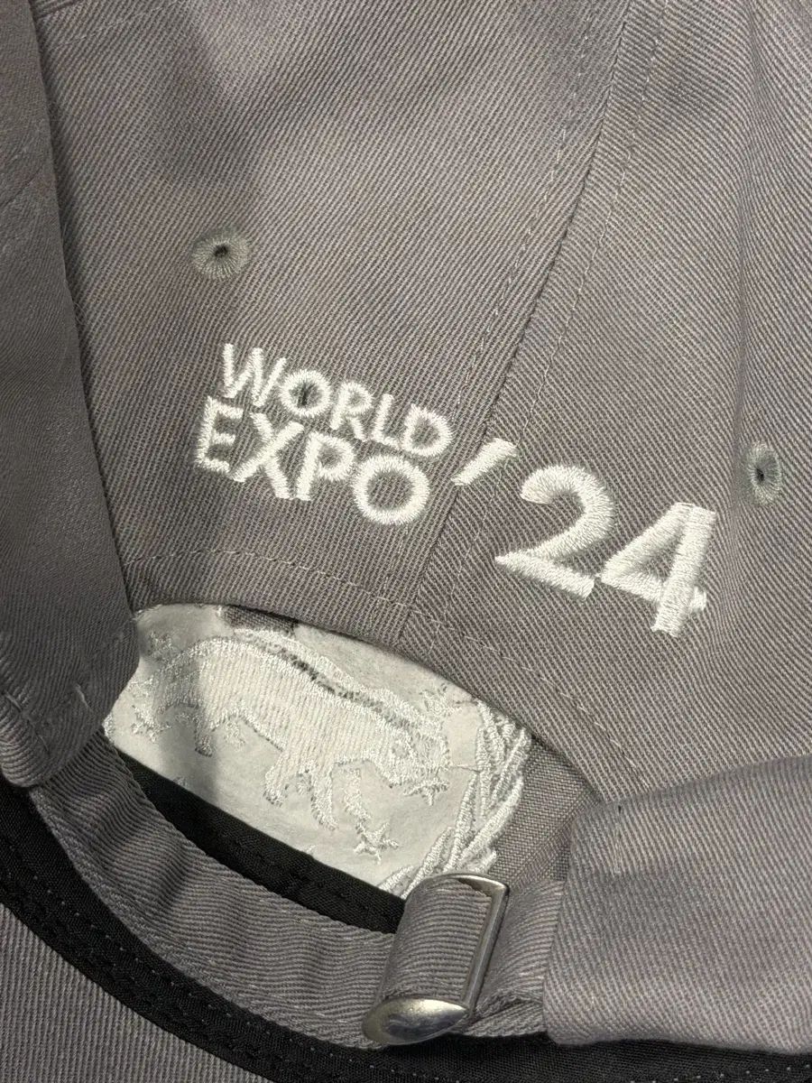 バミングタイガー 2025 WORLD EXPO ボールキャップ 帽子 グレー