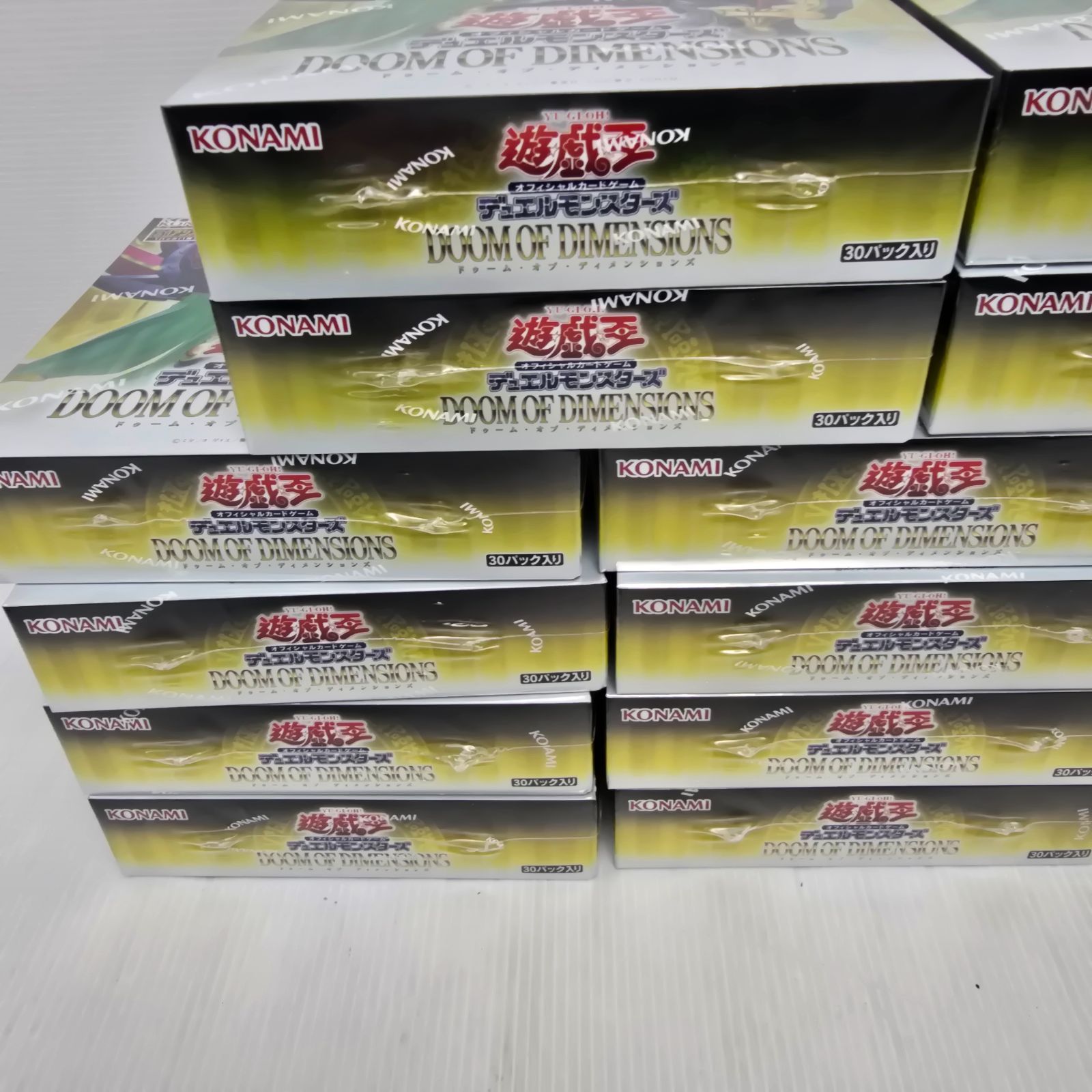 新品未開封シュリンク付き】遊戯王OCG DOOM OF DIMENSIONS 16BOX 未