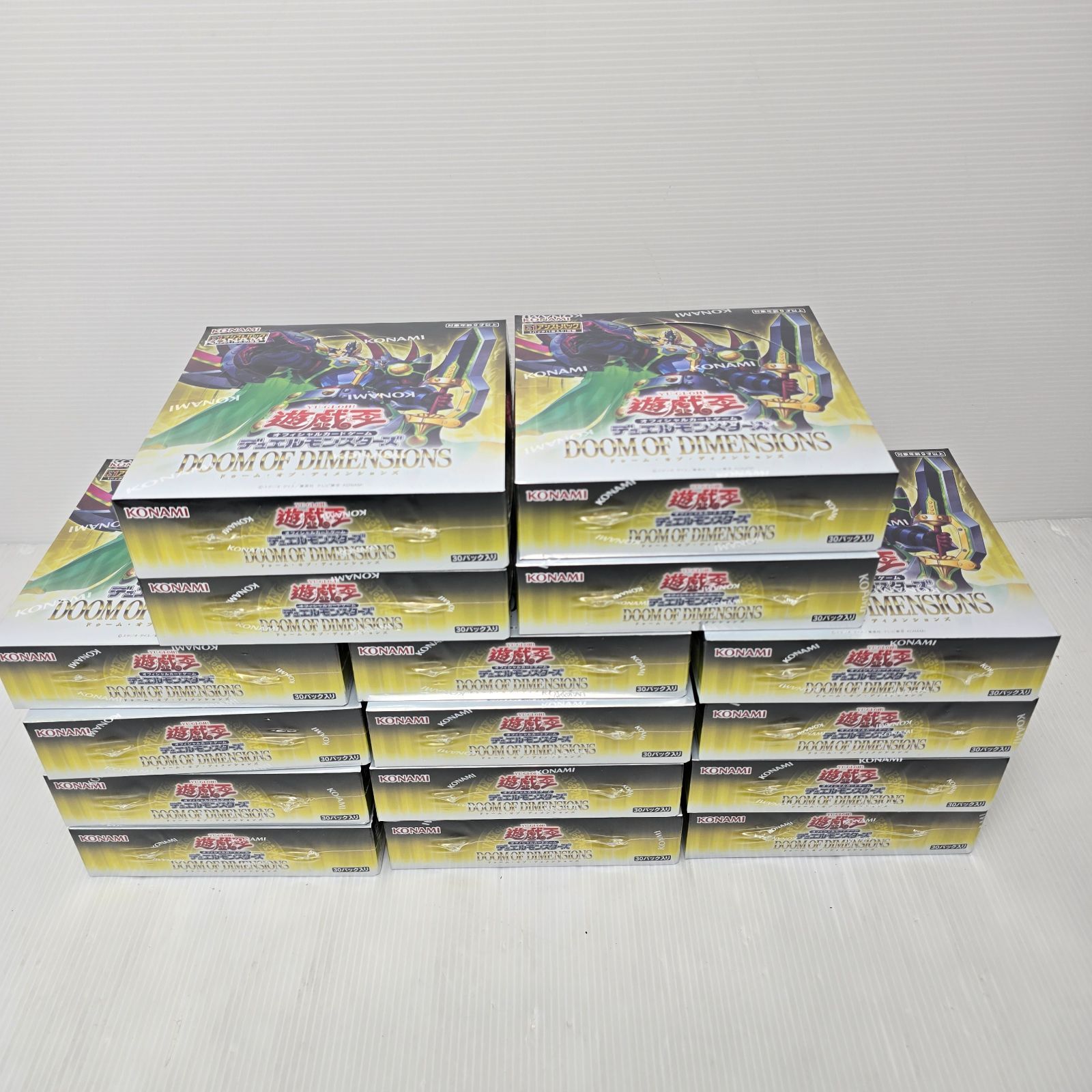 新品未開封シュリンク付き】遊戯王OCG DOOM OF DIMENSIONS 16BOX 未 新品未開封シュリンク付き】遊戯王OCG DOOM OF DIMENSIONS 16BOX 未
