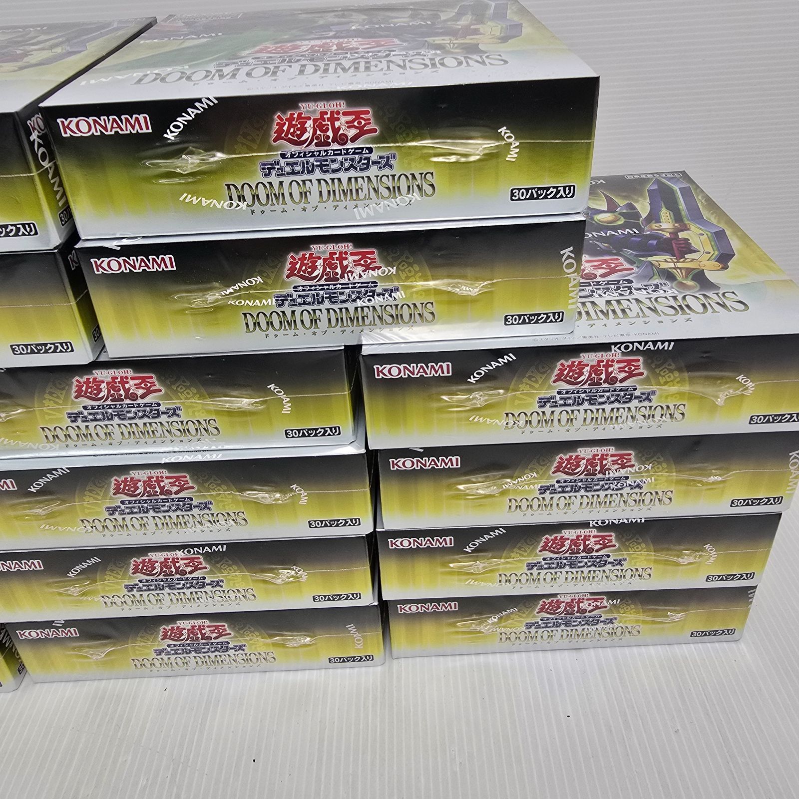 新品未開封シュリンク付き】遊戯王OCG DOOM OF DIMENSIONS 16BOX 未