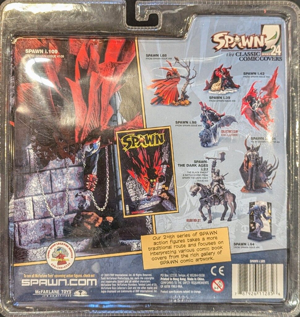McFARLANE TOYS SERIES 24 / THE CLASSIC COMIC COVERS SPAWN / I.109