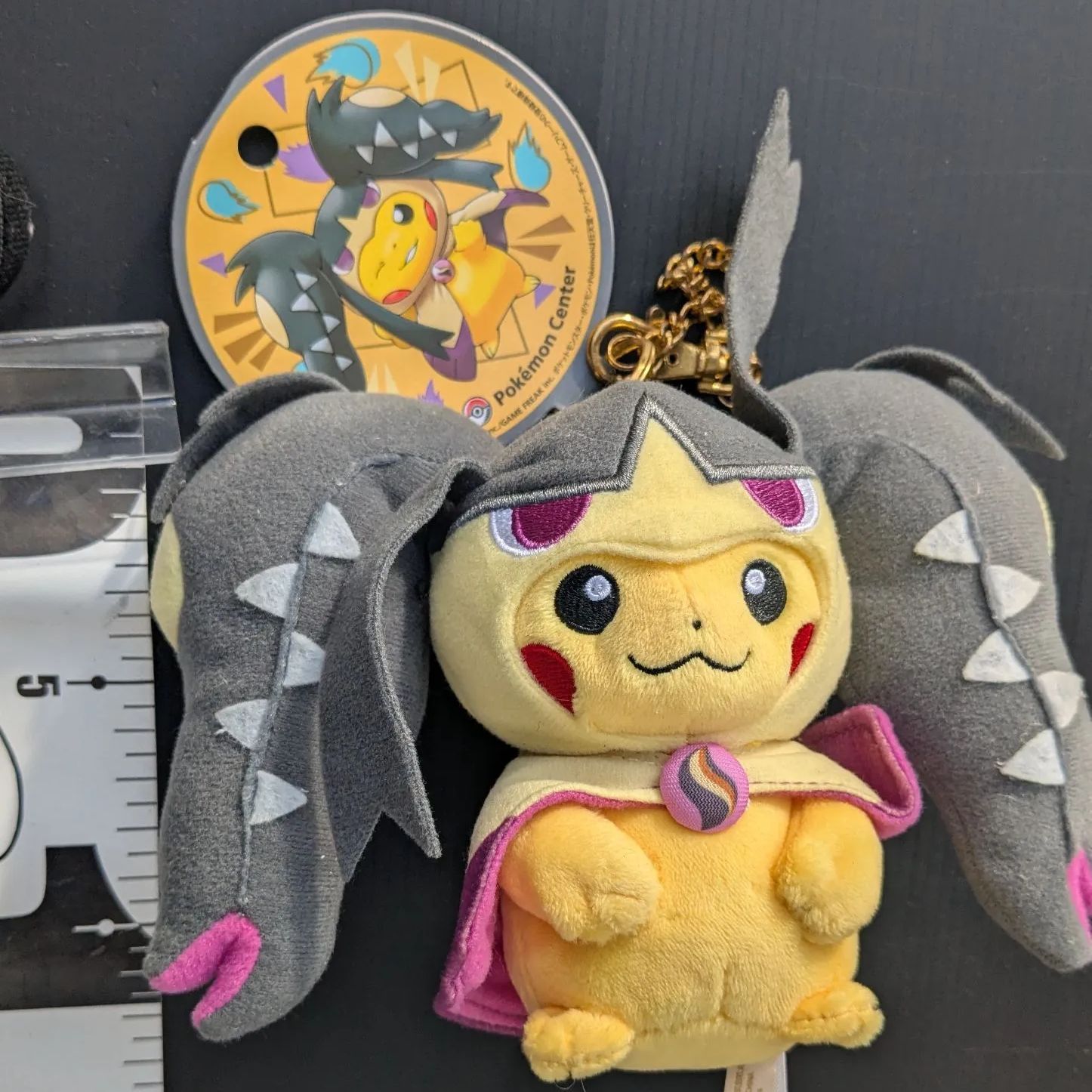 メガクチートのポンチョを着たピカチュウ #クチート #ピカチュウ