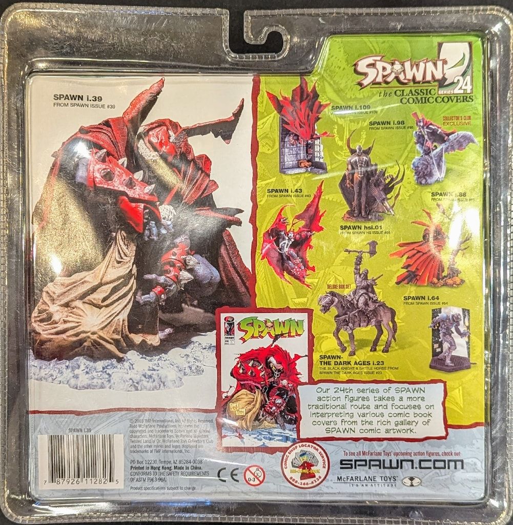 McFARLANE TOYS SERIES 24 / THE CLASSIC COMIC COVERS SPAWN I 39 (頭