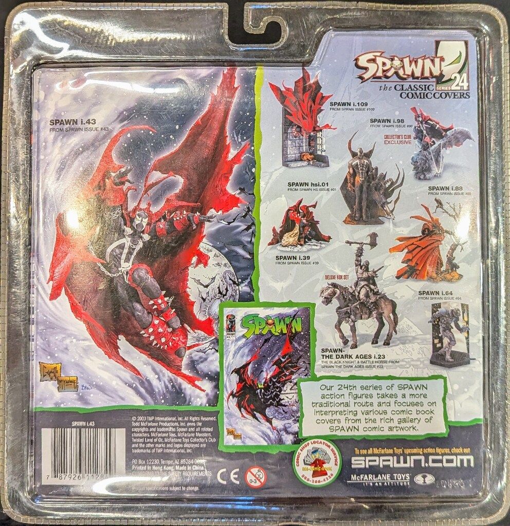 McFARLANE TOYS SERIES 24 / THE CLASSIC COMIC COVERS SPAWN I 43 6