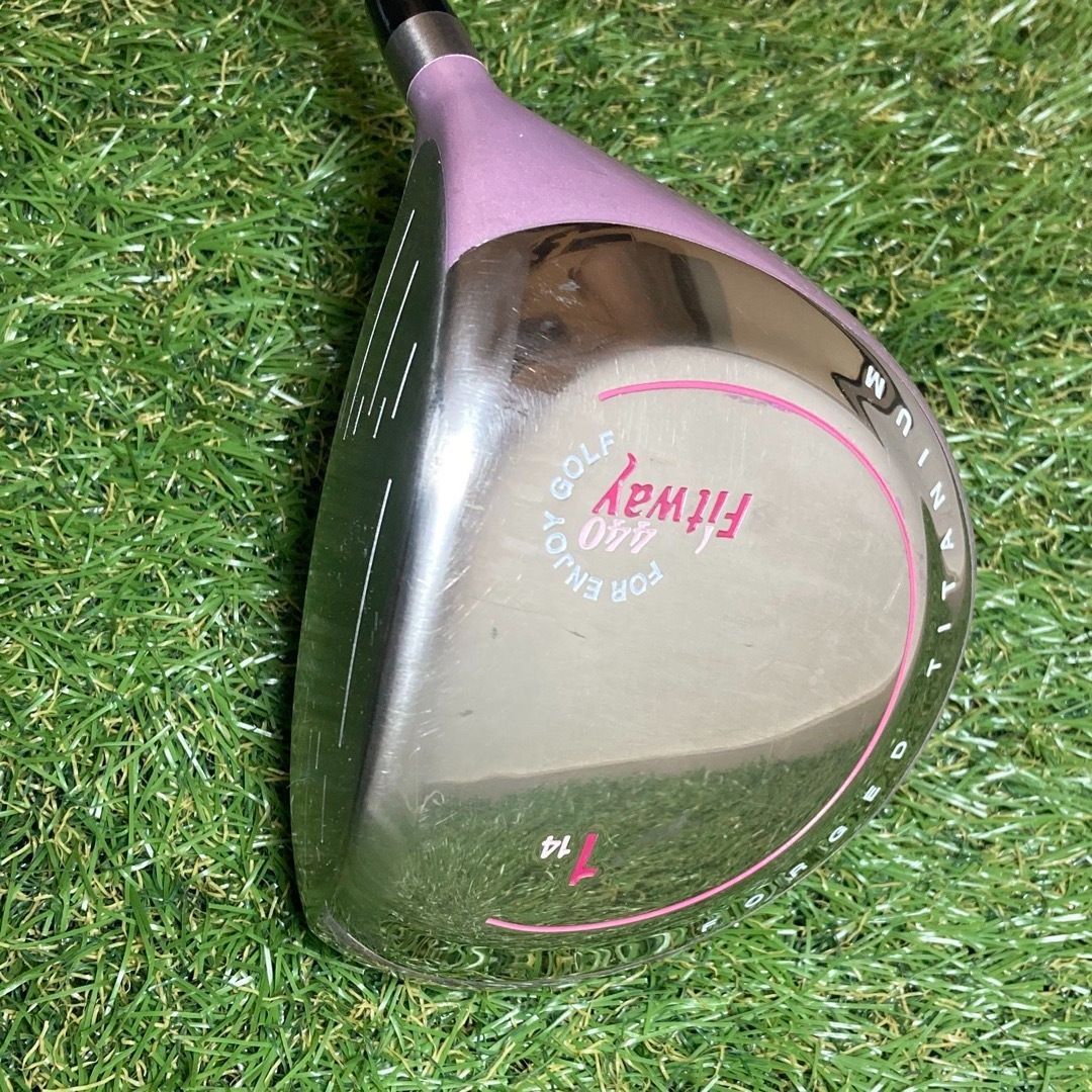 レディース Fitway ハーフセット ゴルフクラブ 初心者 優しい - メルカリ
