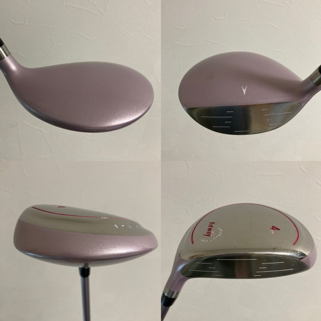 レディース 割引 Fitway ハーフセット ゴルフクラブ 初心者 優しい