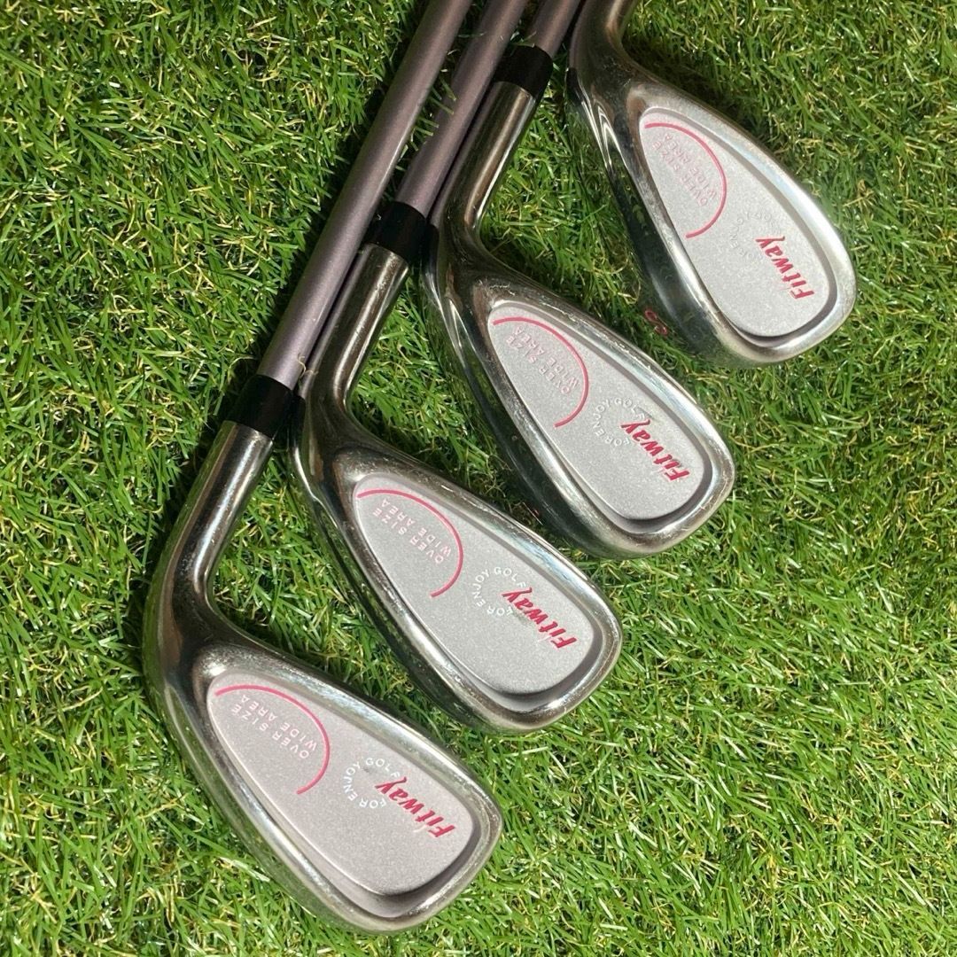 レディース Fitway ハーフセット ゴルフクラブ 初心者 優しい - メルカリ