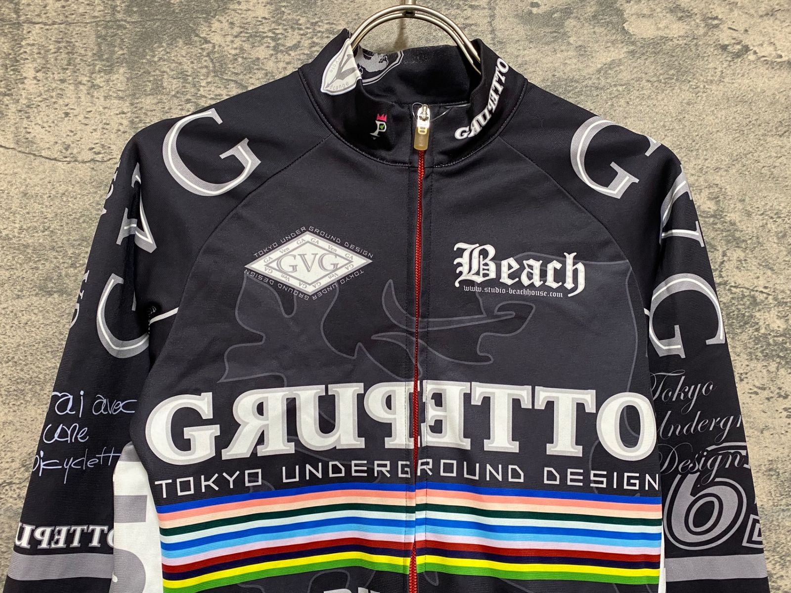 JR192 パンダーニ pandani 長袖サイクルジャージ 黒 M 裏起毛 - メルカリ