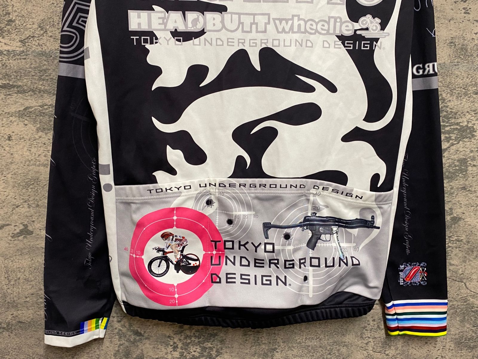 JR192 パンダーニ pandani 長袖サイクルジャージ 黒 M 裏起毛 - メルカリ