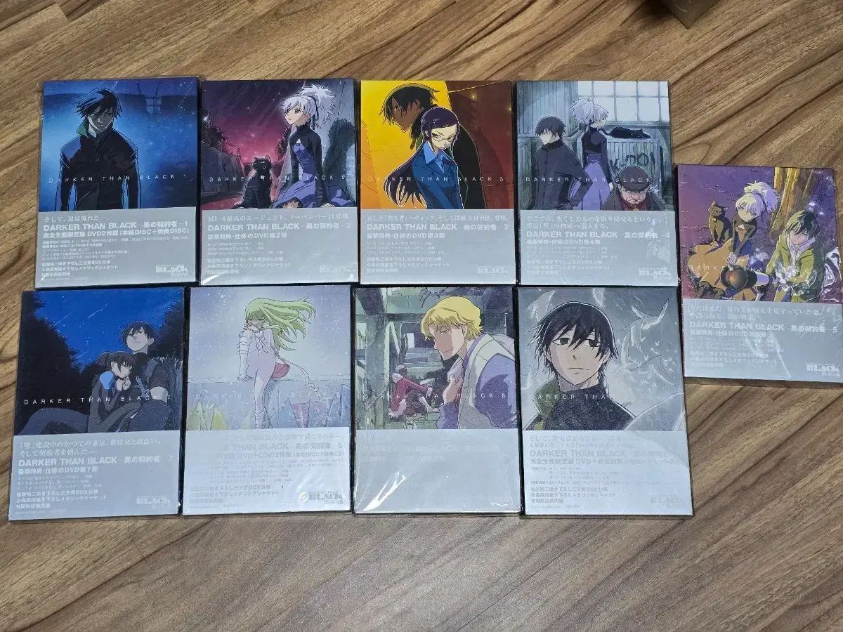 Darker than black 黒の契約者 1 ギー ー 9 dvd 初回 盤