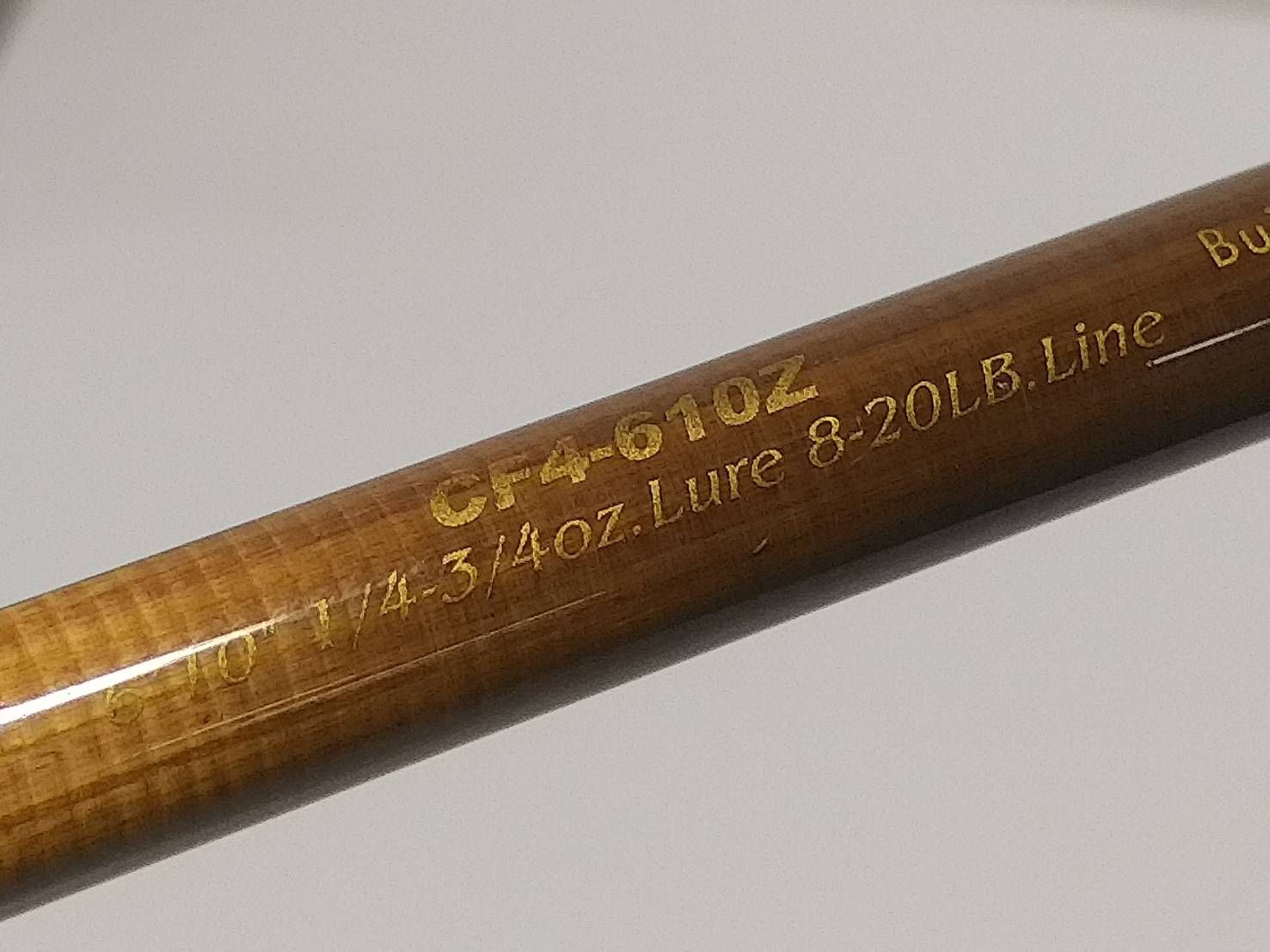 メガバス 伊東作 ク カスタム ＣＦ４－６１０Ｚ バス ベイト ロッド ０８