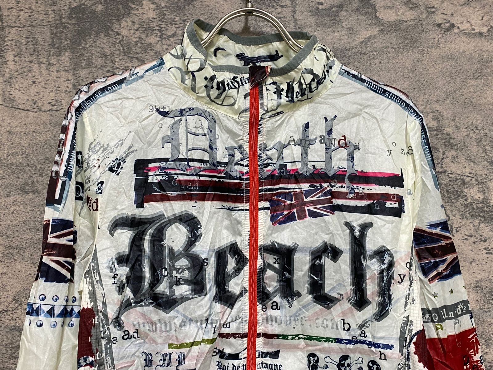 JR194 パンダーニ pandani 長袖ウィンドブレイカー 白 M - メルカリ