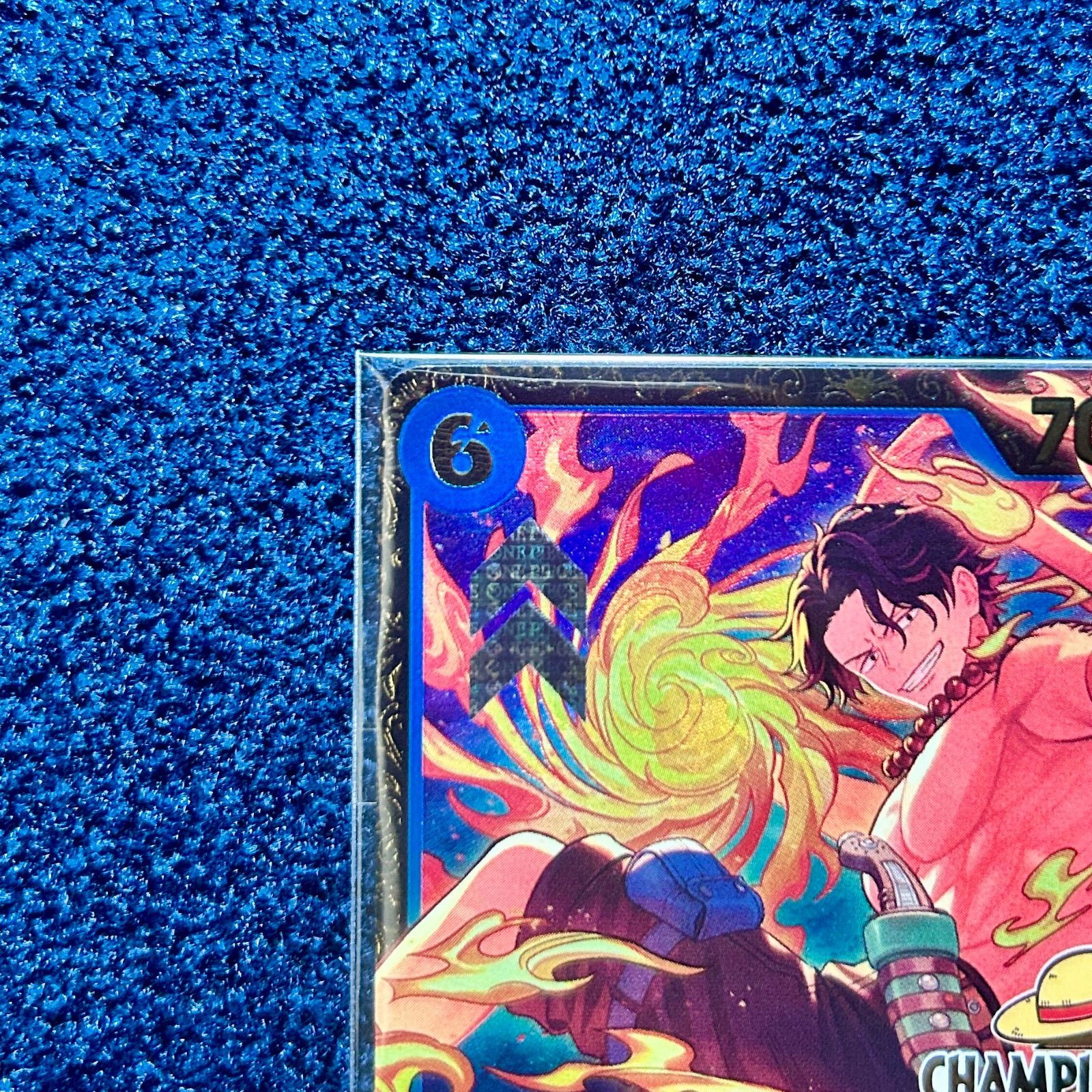 ワンピースカード　チャンピオンシップ　プロモ　エース　サボ　黒封筒付き ☆ ワンピースカードゲーム チャンピオンシップ プロモ エース サボ 黒