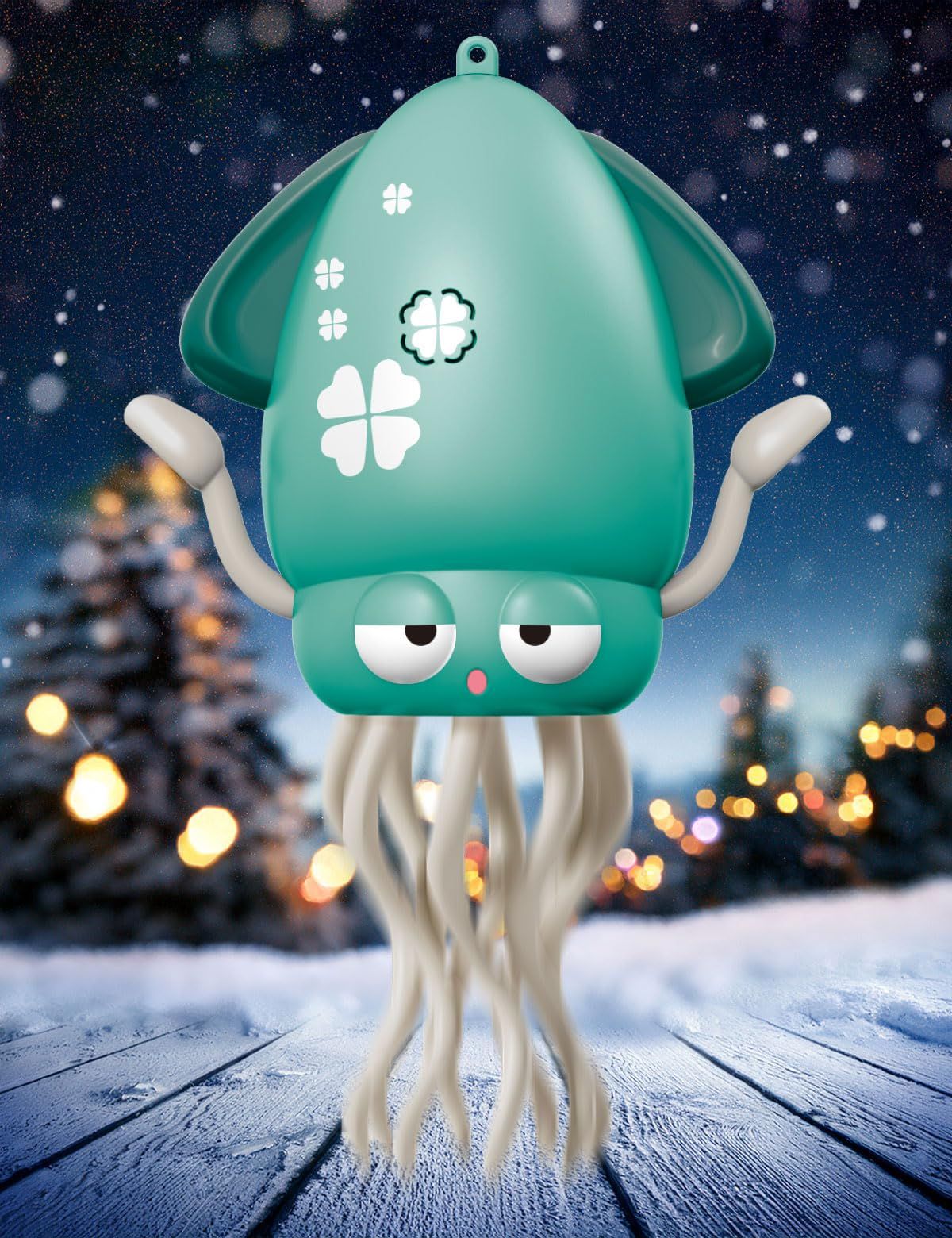 SNS急上昇日本発上陸】 イカゆらりん いかおもちゃ イカ 玩具 障害物