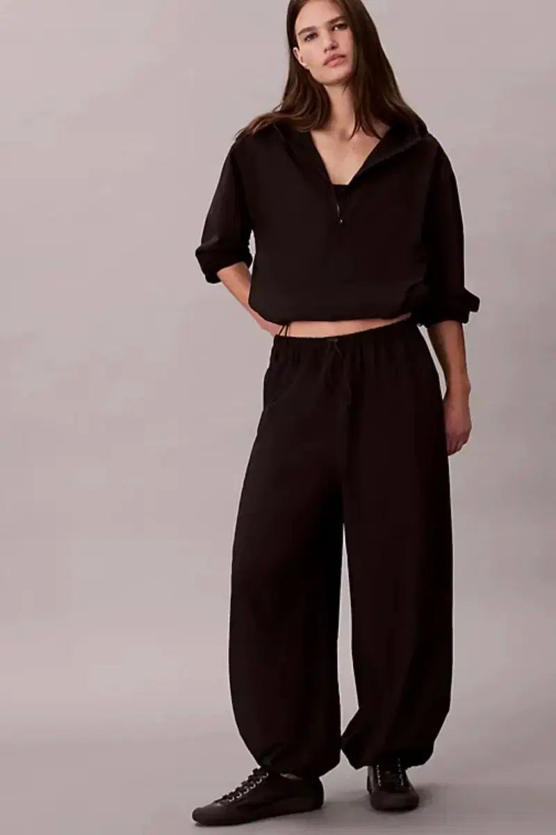 Calvin Klein カルバン クライン ウーブン パラシュート パンツS